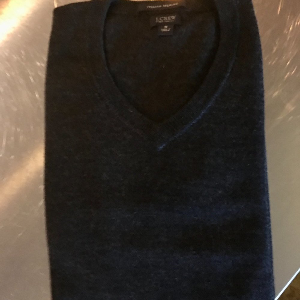 J.Crew Merino Sweater in Charcoal